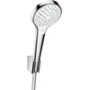 Image de hansgrohe Set support de douche Croma Sel. S Vario 1600 mm flexible de douche, blanc/chrome