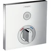 Image de hansgrohe ShowerSelect Set de finition pour mitigeur mécanique encastré avec robinet d'arrêt , chromé, 15767000