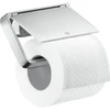 Image de hansgrohe Porte-papier Axor universel avec couvercle, métal, chrome