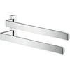 Image de hansgrohe Porte-serviettes Axor universel 409 mm, 2 bras, pivotant individuellement, chrome