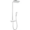Image de hansgrohe Raindance E Colonne de douche 360 1 jet EcoSmart 9 l/min avec mitigeur thermostatique, blanc/chromé, 27286400
