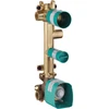 Image de hansgrohe Corps de base Axor Citterio E 3 voies, pour thermostat encastré 380x120mm