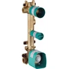 Image de hansgrohe Corps de base Axor Citterio E 2 voies, pour thermostat encastré 380x120mm