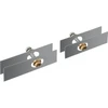 Image de hansgrohe Axor kit de fixation universel pour montage verre double face, chrome