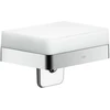 Image de hansgrohe Distributeur de lotion Axor universel avec tablette, verre, chrome