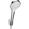 Image de Hansgrohe Croma Select S Vario 26421400 Set Porter Blanc/chromé 1,25 m, Douchette/Flexible 1,25 m/Porteur