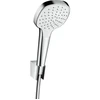Image de hansgrohe Set support de douche Croma Select E 1250 mm, flexible, 1 jet, blanc/chrome