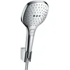 Image de hansgrohe Raindance Select E Ensemble support mural et douchette 120 3 jet avec flexible de douche 160 cm, chromé, 26720000