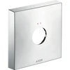 Image de hansgrohe Rosace de rallonge Axor 1 trou, carrée, rouge/bleu, chrome
