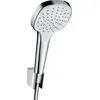 Image de hansgrohe Croma Select E Ensemble support mural et douchette 1jet avec flexible de douche 160 cm, blanc/chromé, 26412400