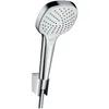 Image de hansgrohe Croma Select E Ensemble support mural et douchette Vario avec flexible de douche 160 cm, blanc/chromé, 26413400