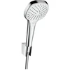 Image de hansgrohe Set support de douche Croma Select E Vario 1600 mm tuyau de douche, blanc/chrome