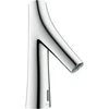Image de hansgrohe Mitigeur électronique lavabo Axor Starck Organic avec préréglage température, batterie, chrome