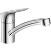 Image de Hansgrohe Logis Robinet de cuisine chromé basse pression, 1 pièce, 71831000