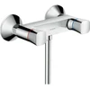 Image de hansgrohe Mitigeur de douche à deux poignées Logis AP, 1 utilisateur, chrome