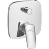 Image de hansgrohe Kit de montage complet Logis UP-WA.-EHM, 2 voies, avec cache, chrome