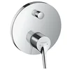 Image de hansgrohe Talis S Mitigeur mécanique bain encastré avec combinaison de sécurité, chromé, 72406000