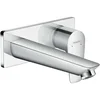 Image de hansgrohe Talis E Mitigeur de lavabo encastré mural, bec 165mm, bonde à écoulement libre, chromé, 71732000