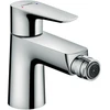 Image de hansgrohe Mitigeur monocommande pour bidet Talis E avec garniture de vidage à tirette, chrome