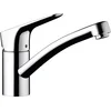 Image de hansgrohe MyCube Mitigeur de cuisine S, 1 jet, chromé, 13814000