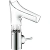 Image de hansgrohe Mitigeur lavabo monocommande Axor Starck V 140 mm verre, sans vidage, taillé, chromé
