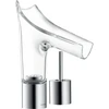 Image de hansgrohe Axor Starck V-110 mit WT-2 trous, sortie verre et garniture vidage, chromé