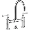 Image de AX Montreux Double commande lavabo 220 pal. Chrome