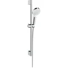 Image de hansgrohe Ensemble de douche Crometta EcoSmart 9 l/min, blanc/chrome, barre de douche 669 mm