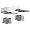 Image de hansgrohe Axor Kit d'adaptateurs universel nickel brossé