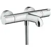 Image de Mitigeur de baignoire thermostatique chromé Hansgrohe Ecostat 1001