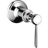 Image de hansgrohe Axor Montreux Kit de montage prêt à poser mitigeur encastré, levier, nickel brossé