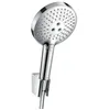 Image de hansgrohe Raindance Select S Ensemble support mural et douchette 120 3 jet avec flexible de douche 125 cm, chromé, 26701000