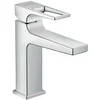 Image de hansgrohe Metropol Mitigeur de lavabo 110 poignée étrier, avec tirette et vidage, chromé, 74506000