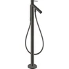 Image de hansgrohe Mitigeur monocommande baignoire Axor Starck A 156 mm, sol, avec poignée à broche, bleu