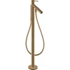 Image de hansgrohe Mitigeur bain monocommande Axor Starck A 156 mm, sol, avec poignée à goupille, bronze brossé