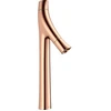 Image de hansgrohe Mitigeur lavabo deux poignées 240 Axor Starck Organic A 124mm, sans garniture, poli or rouge