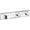 Image de Module thermostatique RainSelect encastréavec 2 fonctions blanc/chromé