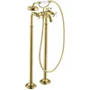 Image de hansgrohe AXOR Montreux Mélangeur bain 2 poignées sur pieds AXOR Montreux, 16547950, Couleur: Brushed Brass