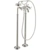 Image de hansgrohe AXOR Montreux Mélangeur bain 2 poignées sur pieds AXOR Montreux, 16547800, Couleur: acier inox Optic