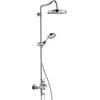 Image de hansgrohe Showerpipe Axor Montreux m Thermostat, pomme de douche 240 mm, 1 an, nickel brossé