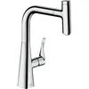 Image de hansgrohe Metris Select M71 Mitigeur de cuisine 240, avec douchette extractible 1 jet, chromé, 14857000