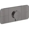 Image de hansgrohe AXOR Starck Un module thermostat encastré pour 3 consommateurs, 45713340, Couleur: Brushed Black Chrome