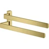 Image de hansgrohe Axor Porte-serviettes universel 409 mm, 2 bras, pivotant, laiton brossé