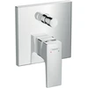Image de hansgrohe Set de montage prêt Metropol mitigeur bain encastré, levier, chrome