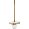 Image de hansgrohe Axor Ensemble brosse WC universel, montage mural, bronze brossé