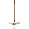 Image de hansgrohe Axor Ensemble brosse WC universel montage mural, or rouge poli