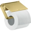 Image de hansgrohe Axor Porte-papier universel avec couvercle, métal, laiton brossé