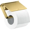 Image de hansgrohe Axor Porte-papier universel avec couvercle, métal, optique or poli