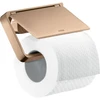 Image de hansgrohe Axor Porte-papier universel avec couvercle, métal, rouge or poli