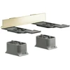 Image de hansgrohe Axor Set d'adaptateurs universel optique or brossé